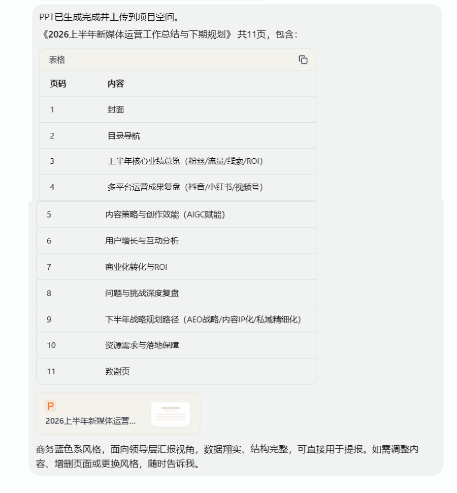 扣子制作PPT