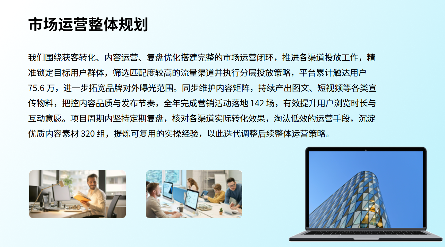 市场运营规划PPT